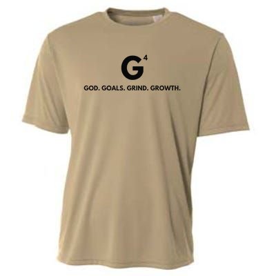 G4 God. Goals. Grind. Growth. Cooling Performance Crew T-Shirt