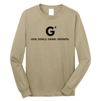 G4 God. Goals. Grind. Growth. Long Sleeve Shirt