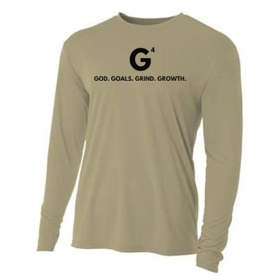 G4 God. Goals. Grind. Growth. Cooling Performance Long Sleeve Crew