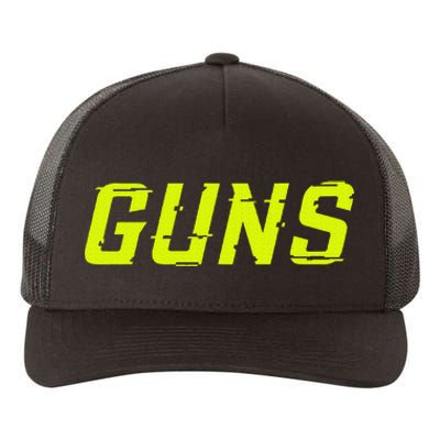 Guns Glitch Yupoong Adult 5-Panel Trucker Hat