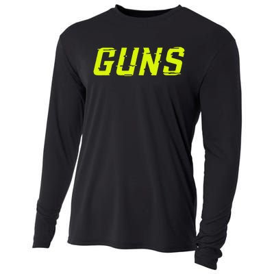 Guns Glitch Cooling Performance Long Sleeve Crew