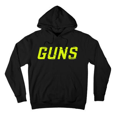 Guns Glitch Tall Hoodie