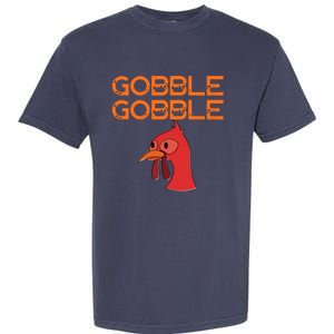 Gobble Gobble Gobble Thanksgiving Turkey Garment-Dyed Heavyweight T-Shirt