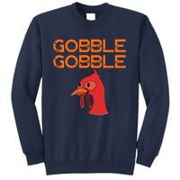 Gobble Gobble Gobble Thanksgiving Turkey Sweatshirt