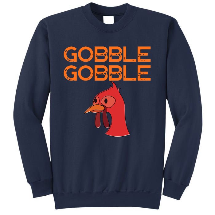 Gobble Gobble Gobble Thanksgiving Turkey Sweatshirt