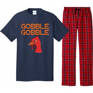 Gobble Gobble Gobble Thanksgiving Turkey Pajama Set