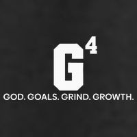 G4 God Goals Grind Growth Funny Christian 11oz C Handle Ceramic Mug