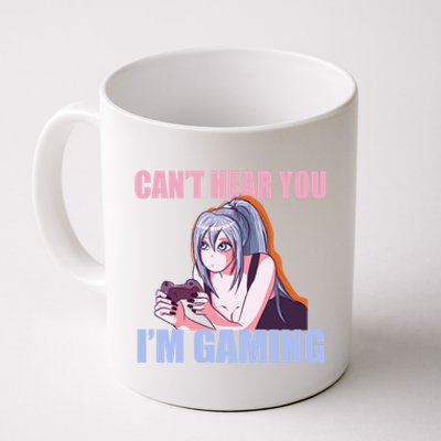 Gamer Girl Gaming I Cant Hear You Im Gaming Video Games Coffee Mug