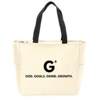 G4 God. Goals. Grind. Growth. Zip Tote Bag