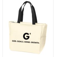 G4 God. Goals. Grind. Growth. Zip Tote Bag