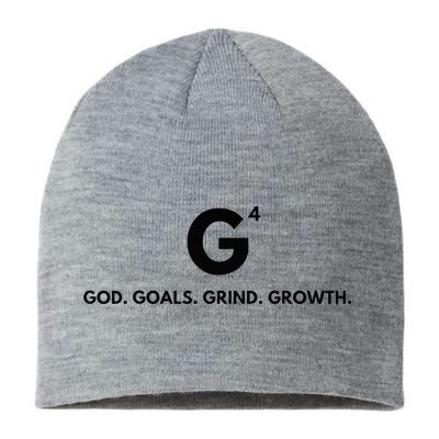 G4 God. Goals. Grind. Growth. Sustainable Beanie