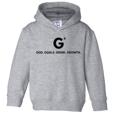 G4 God. Goals. Grind. Growth. Toddler Hoodie