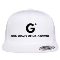 G4 God. Goals. Grind. Growth. Flat Bill Trucker Hat