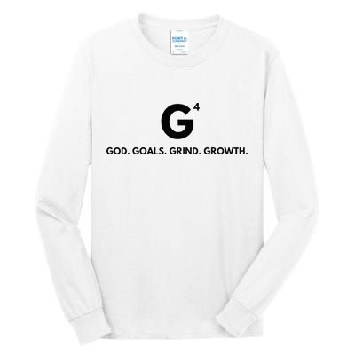 G4 God. Goals. Grind. Growth. Tall Long Sleeve T-Shirt