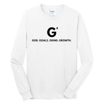 G4 God. Goals. Grind. Growth. Tall Long Sleeve T-Shirt