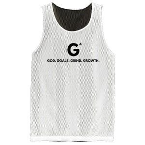 G4 God. Goals. Grind. Growth. Mesh Reversible Basketball Jersey Tank