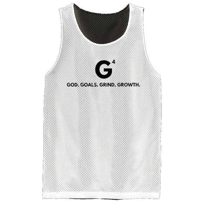 G4 God. Goals. Grind. Growth. Mesh Reversible Basketball Jersey Tank