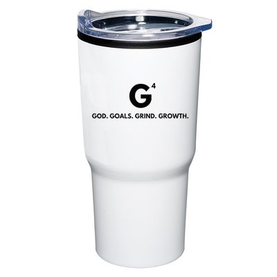 G4 God. Goals. Grind. Growth. Tumbler