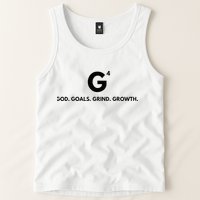G4 God. Goals. Grind. Growth. Tank Top