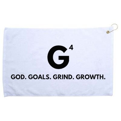 G4 God. Goals. Grind. Growth. Grommeted Golf Towel