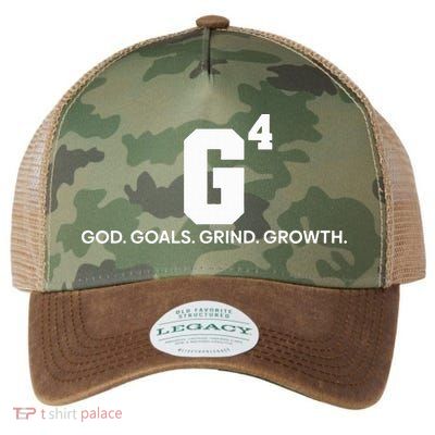 G4 God Goals Grind Growth Funny Christian Legacy Tie Dye Trucker Hat