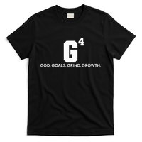 G4 God Goals Grind Growth Funny Christian T-Shirt