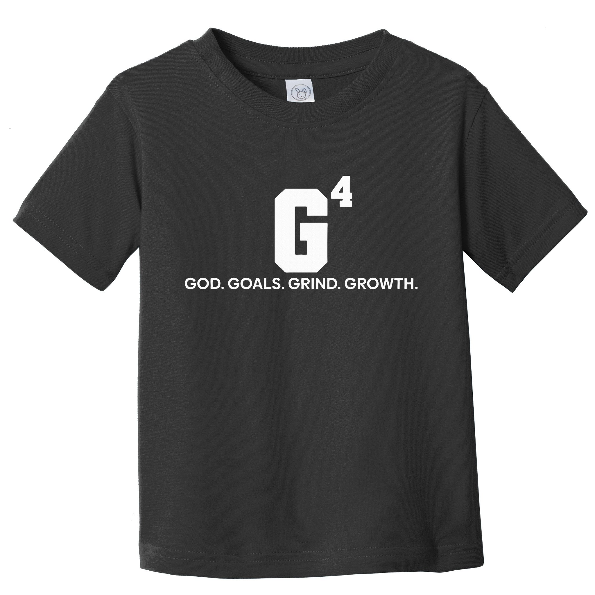 G4 God Goals Grind Growth Funny Christian Toddler T-Shirt