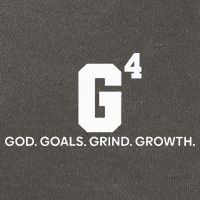 G4 God Goals Grind Growth Funny Christian Cotton Canvas Backpack