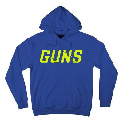 Guns Glitch Tall Hoodie