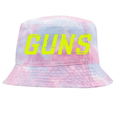 Guns Glitch Tie-Dyed Bucket Hat