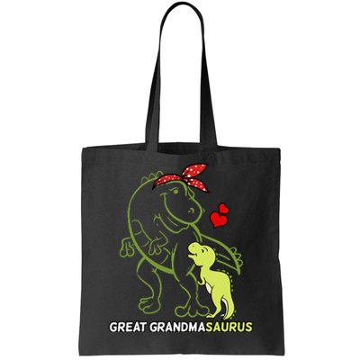 Great Grandmasaurus Great Grandma Dinosaur Baby Tote Bag