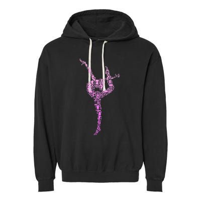 Gymnastics Gymnast Garment-Dyed Fleece Hoodie