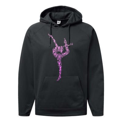 Gymnastics Gymnast Performance Fleece Hoodie