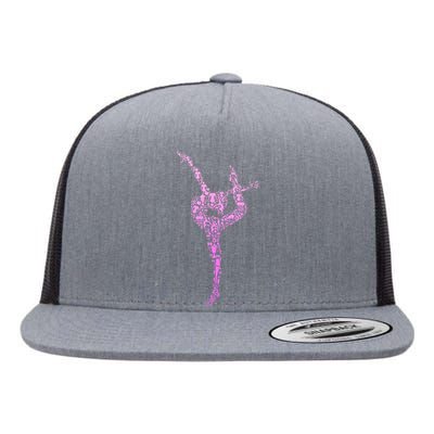 Gymnastics Gymnast Flat Bill Trucker Hat