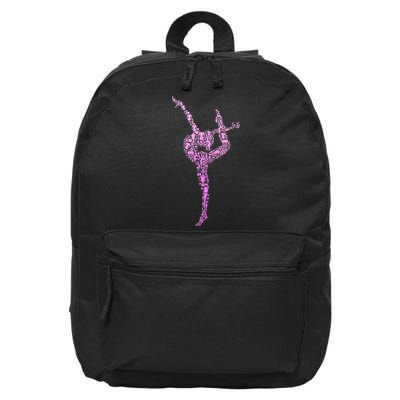 Gymnastics Gymnast 16 in Basic Backpack