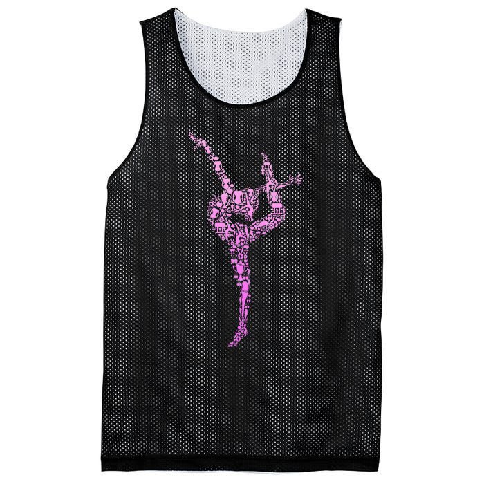 Gymnastics Gymnast Mesh Reversible Basketball Jersey Tank