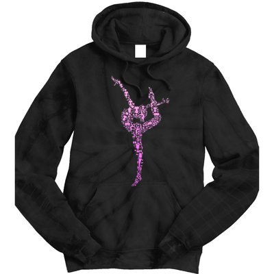 Gymnastics Gymnast Tie Dye Hoodie