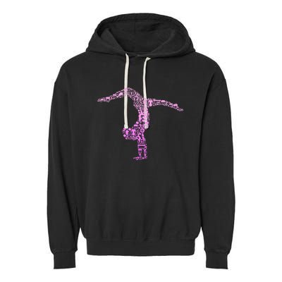 Gymnastics Gymnast Garment-Dyed Fleece Hoodie