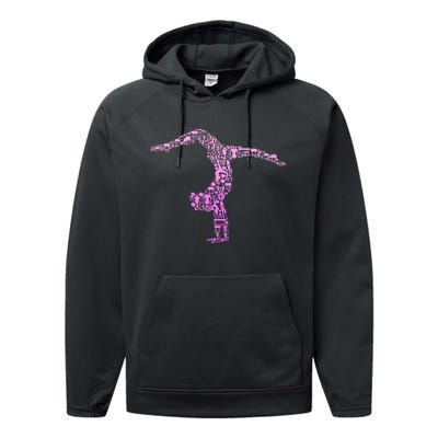 Gymnastics Gymnast Performance Fleece Hoodie