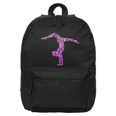 Gymnastics Gymnast 16 in Basic Backpack