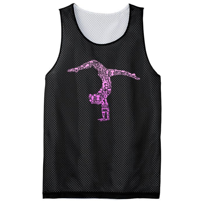 Gymnastics Gymnast Mesh Reversible Basketball Jersey Tank