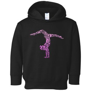 Gymnastics Gymnast Toddler Hoodie