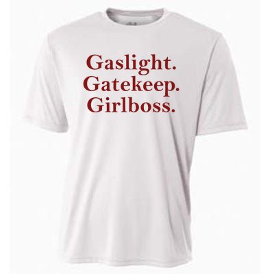 Gaslight Gatekeep Girlboss Cooling Performance Crew T-Shirt