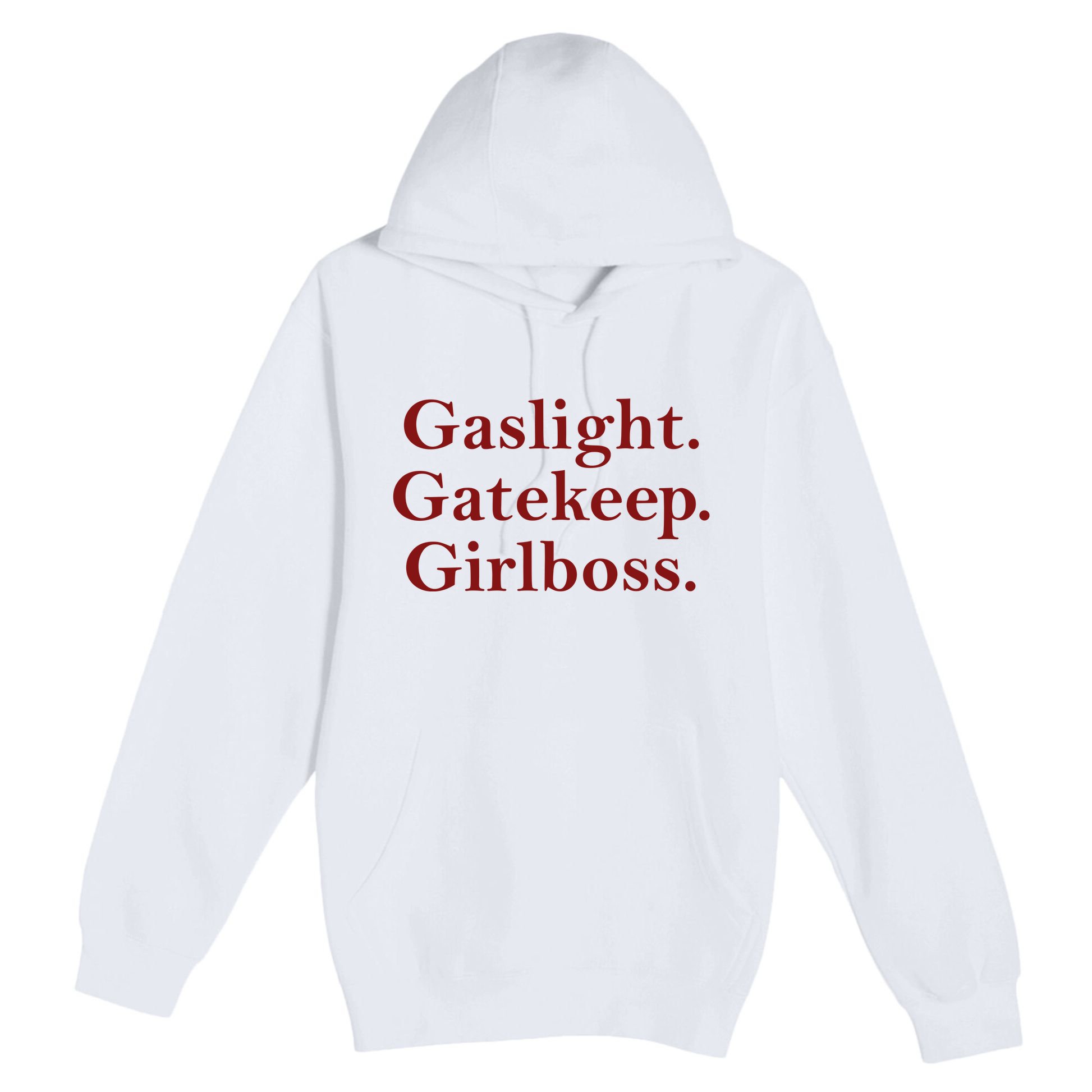 Gaslight Gatekeep Girlboss Premium Pullover Hoodie
