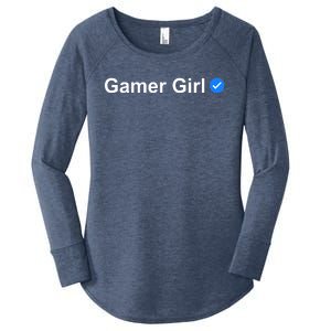 Gamer Girl Women's Perfect Tri Tunic Long Sleeve Shirt