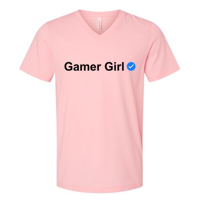 Gamer Girl V-Neck T-Shirt