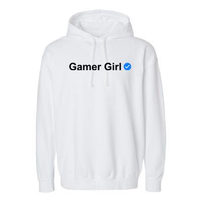 Gamer Girl Garment-Dyed Fleece Hoodie