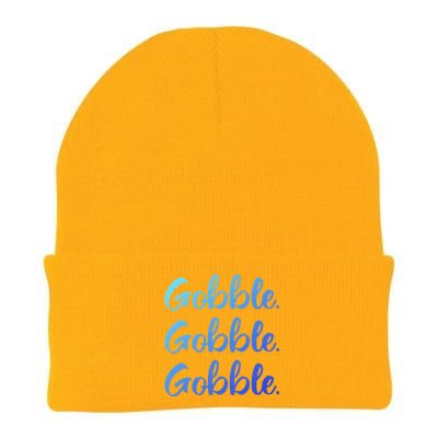 Gobble Gobble Gobble Thanksgiving Day Gift Knit Cap Winter Beanie