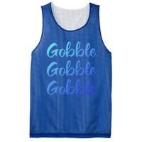 Gobble Gobble Gobble Thanksgiving Day Gift Mesh Reversible Basketball Jersey Tank