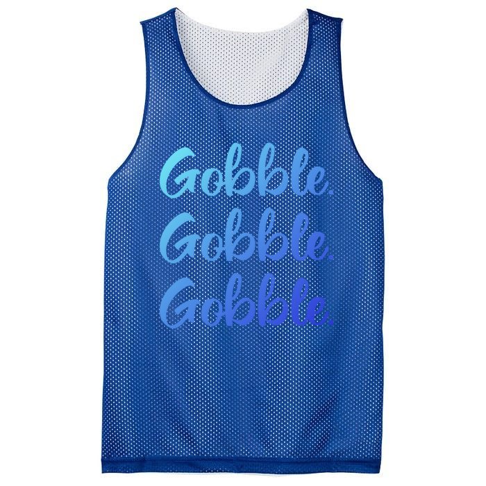 Gobble Gobble Gobble Thanksgiving Day Gift Mesh Reversible Basketball Jersey Tank